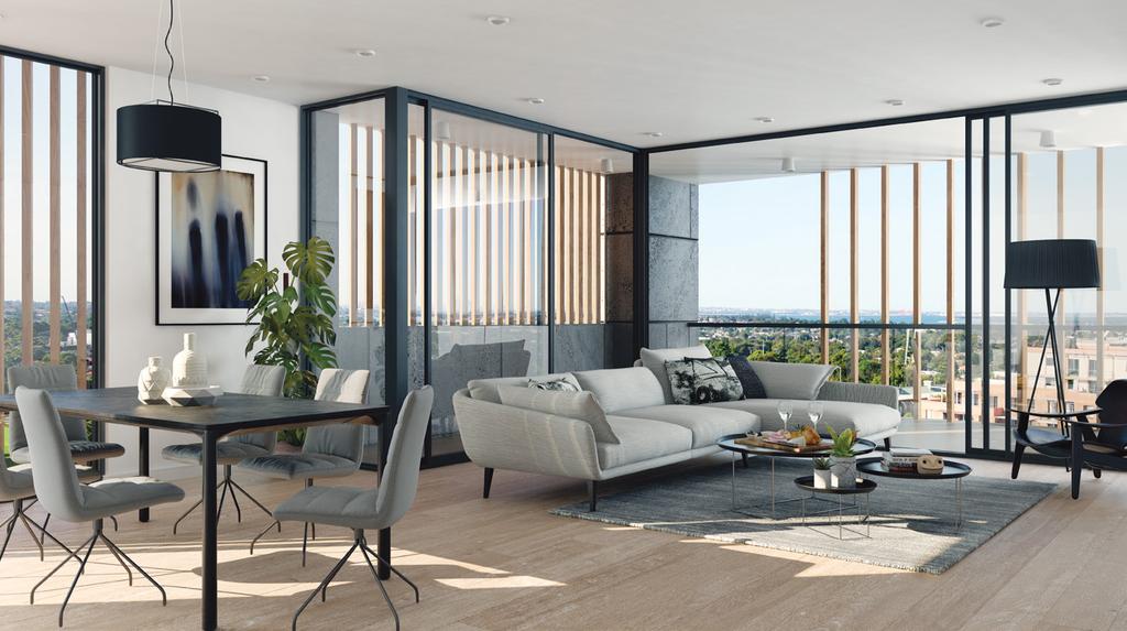 UNIT 707 Respecting our love of outdoor living, select garden apartments provide huge alfresco spaces extremely generously proportioned and designed as sanctuaries in which to entertain, relax
