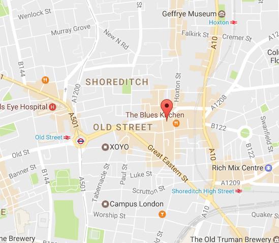 LOCATION The subject property is situated within the London Borough of Hackney on the south side of Old Street between its junctions with Curtain Road and Charlotte Road, and within the area
