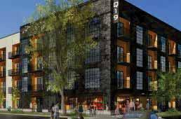 Using an existing, historic, six-story brick warehouse as its base, the project will include 86 affordable apartment units and 30 market-rate apartment units, along with