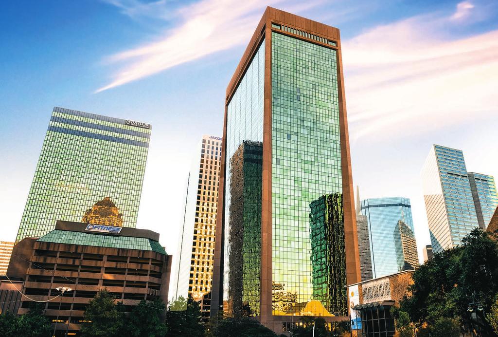 DALLAS, TX Bridging the Ross Arts District with the CBD Core 717 is a 34-story, 844,326 square foot, Class A office tower located in the heart of downtown Dallas.