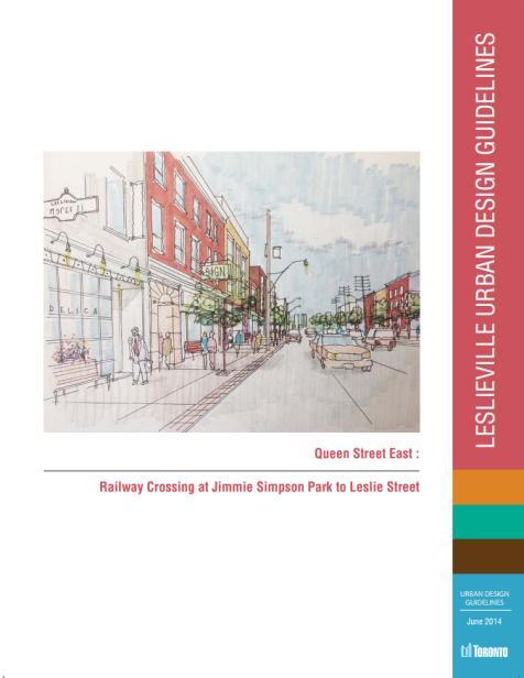 Examples of Other Planning Studies Queen Street East Visioning