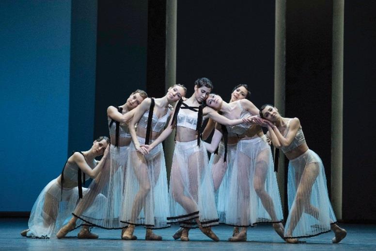 Moralıoğlu Womenswear designer Erdem Moralıoğlu created 24 costumes for a new ballet set to Leonard Bernstein s Serenade, after Plato: Symposium.