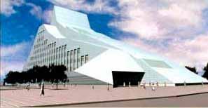 12 Latvian National Library Location: Riga, Latvia Architects: Gunnar Birkerts Architects, Bloomfield Hills, Michigan Associate Architects: Modra Gelza Birojs,