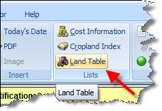 Enter the subject information and be sure to include critical information necessary for ClickFORMS calculations to work, such as: -SCA Units -Land Table -Effective Date of Appraisal Be sure to