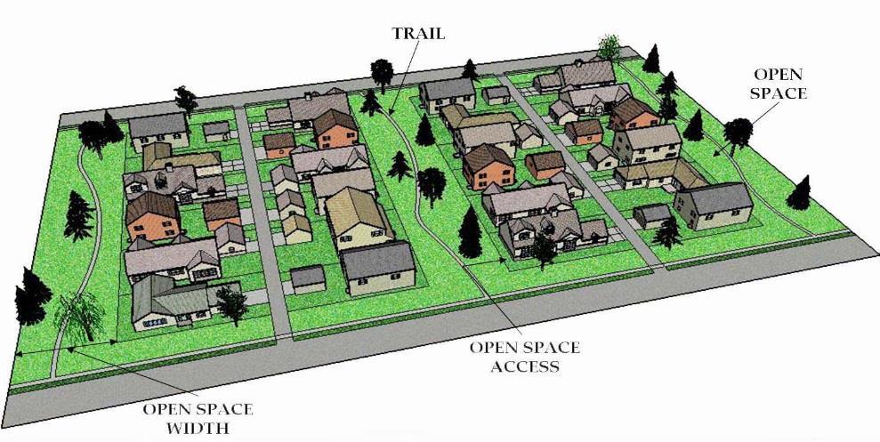 A. Access to Adjoining Property. The access to adjoining properties shall provide for continued pedestrian access to adjoining commercial properties.