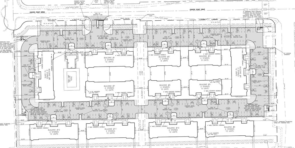 Alternate Site Plan Existing entitlements of