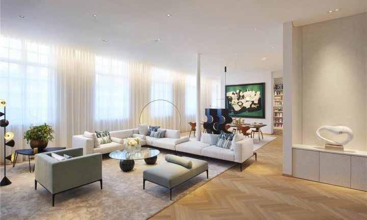SOLD APARTMENT 3 THIRD FLOOR, THE MELLIER, 26 ALBEMARLE STREET, MAYFAIR An elegant lateral third floor apartment of 3,486 square feet with three bedroom suites, grand entertaining spaces and 3.
