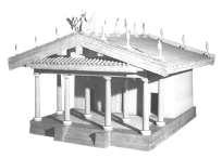 of the temple of Apollo Veii, Italy,