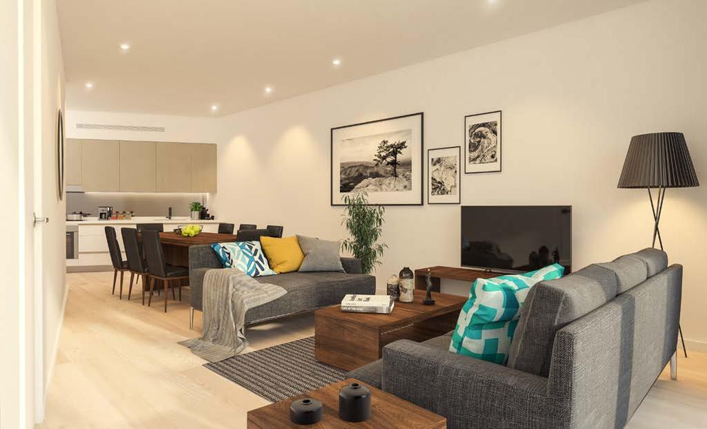 Intelligently crafted floor plans allow a choice of layouts, with many apartments having an additional room that can be converted into a dual-key income stream - or simply used for an extra