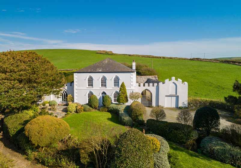 The Old Rectory Trevalga Hill Trevalga Boscastle PL35 0EA Fabulous Grade II Listed former Rectory Spectacular coastal location Spacious sitting room with fireplace Kitchen - breakfast room Dining