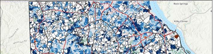 GIS ANALYSIS ATTRIBUTES Top priority: Water, Farms, Wildlife/Biodiversity = 10 weight Chesapeake Bay Critical Area Line
