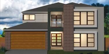 DOUBLE STOREY 358 5 2.5 2 ALFRESCO 3 343 x 6 500 DW Contemporary facade LIVING / DINING 5 190 x 8 090 KITCHEN Pantry LAUNDRY V UP key dimensions House length 18.42m House width 13.