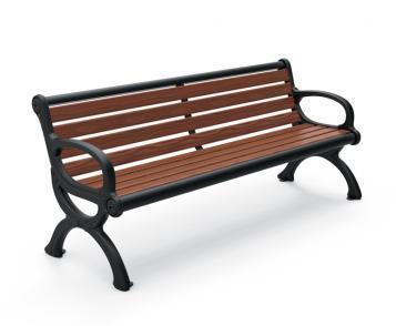 Playworld Systems Lewisburg Collection Bench $1,618 each