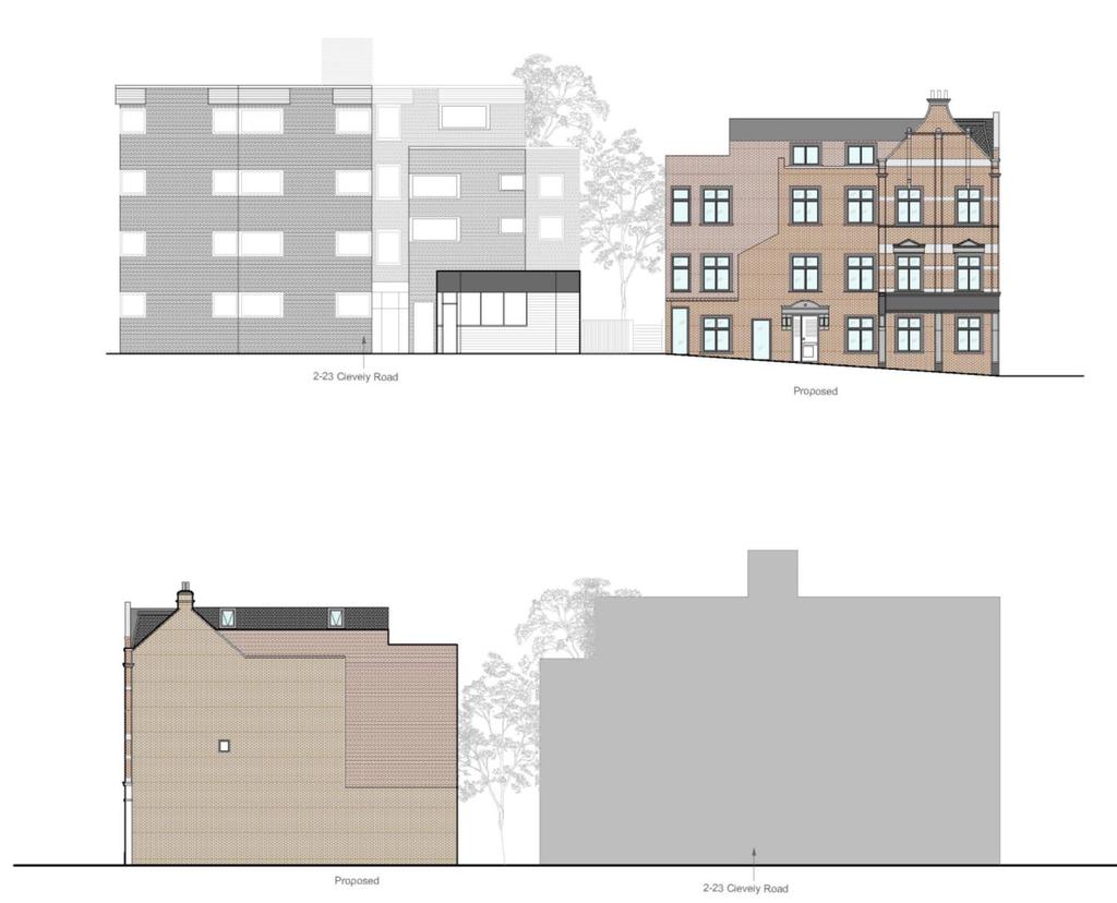 11.0 Appearance The views show the existing building and proposed extension in context with