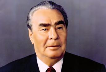 Leonid Brejnev. xusho madiga, turli xil unvonlar va ordenlarni yig ishga moyillik kuchli edi.