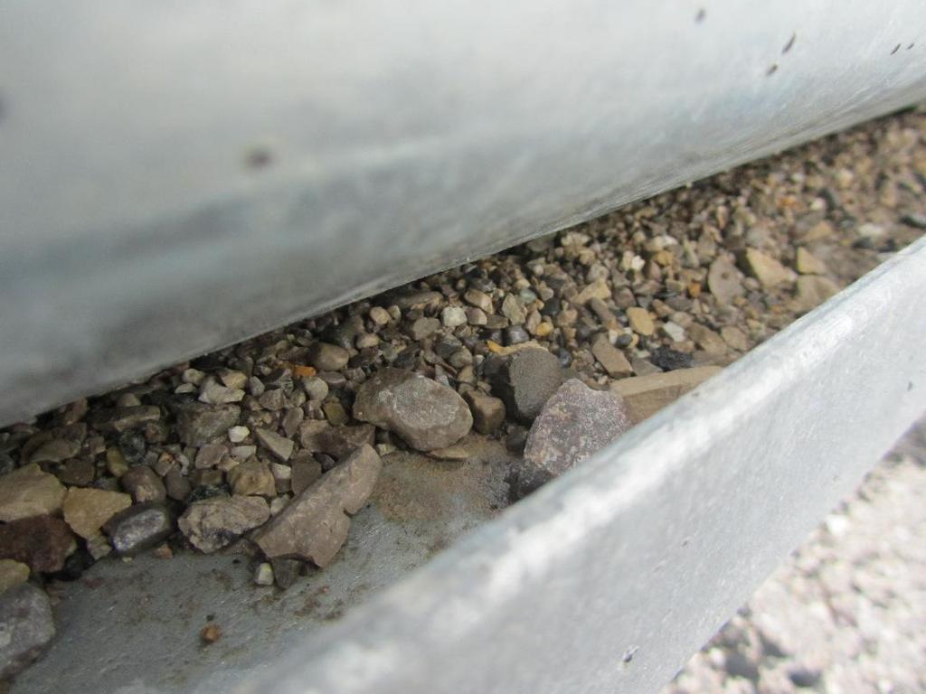 Figure 123: View of large quantity of gravel lying