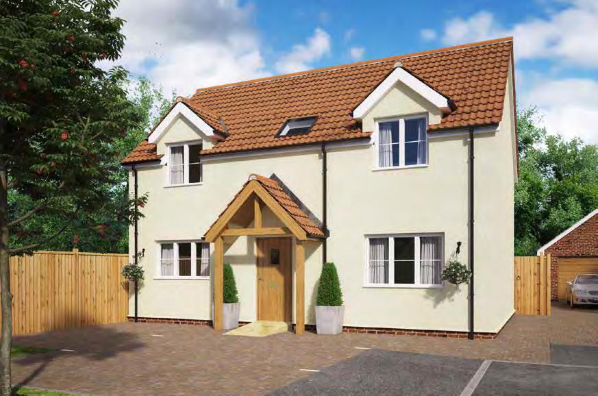 The Clover13 A three bedroom detached home with en-suite and two parking spaces Room (m) (ft) Open Plan Kitchen/Diner 6.43 (max) x 3.