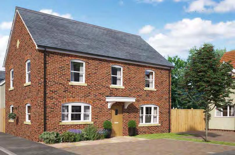 The Lupine 14 A four bedroom detached home with en-suite, study, double garage and parking Room (m) (ft) Kitchen/Dining 6.99 x 3.95 22 11 x 12 11 Living 4.92 (max) x 4.