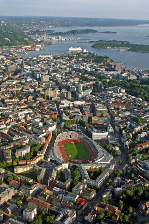 the stadium, you have a clear sense of the city around you Bislett Stadium was inaugurated for the international Bislett Games in July 2005 Project is public!