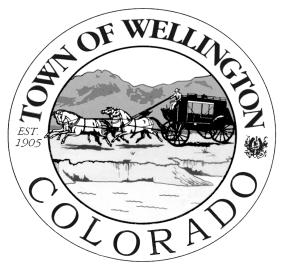 TOWN OF WELLINGTON 3735 CLEVELAND AVENUE P.O. BOX 7 WELLINGTON, CO 0549 TOWN HALL (970) 56-331 FAX (970) 56-9354 PLANNING COMMISSION December 5, 2016 MEETING Worksession 6:30 PM Update Comprehensive
