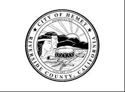 Community Development 445 E. Florida Ave. Hemet, CA 92543 (951) 765-2475 PLANNING APPLICATION DEPOSIT RECEIPT Project No.