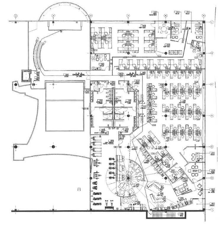 FLOOR PLAN SOUTH WING SECOND