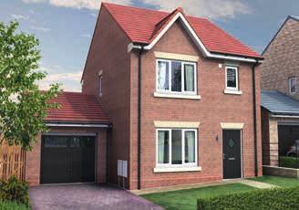 The Belsay Modern 3 bedroom family home with en-suite and garage Approximately 951 sq ft The Belsay provides a modern, spacious living space which is ideal for growing families.