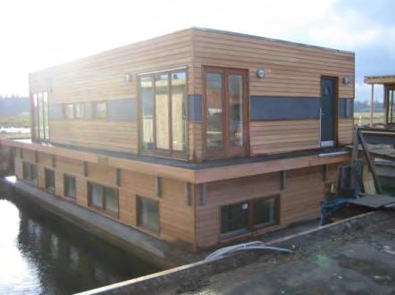 16. Floating Home Sotenäs Floating Home for Residential / commercial usage. Delivered Copenhagen spring 2006. Boasts 165 m 2 net living area divided in two floors.