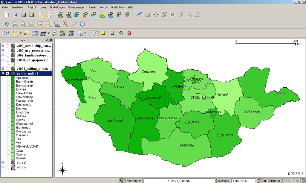 THE LANDMANAGER SOFTWARE PACKAGE MONGOLIA 1 2
