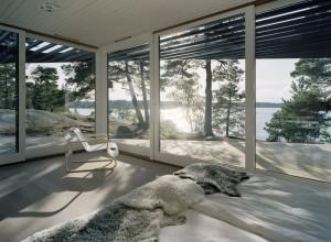 Archipelago House Husarö Stockholm This is a summer house on the island of Husarö, in the archipelago of Stockholm The starting point is the direct relation to the dramatic archipelago landscape with