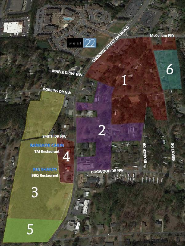 SPECIAL DISTRICTS & USES The site is zoned by special districts, whose approximate outlines are shown on the map. The zoning is not site plan specific.