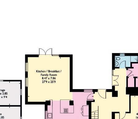 The Old Rectory Approximate Gross Internal Area: House = 579 sq