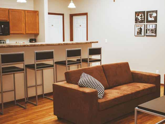 Prairie Pointe student living: new, affordable luxury-style apartments. Prairie Pointe offers all the freedom and amenities of an off-campus apartment, just steps away from the Ankeny Campus.