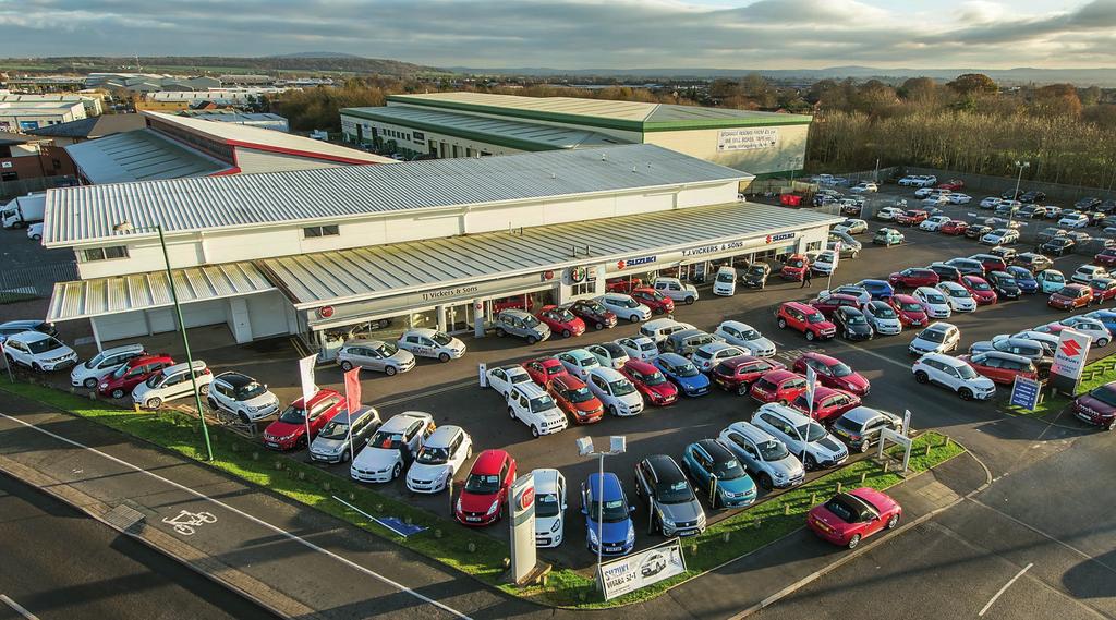 Modern Car Dealership Investment TJ VICKERS & SONS,