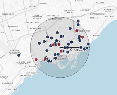 Toronto Montreal acquired properties like-for-like properties Toronto Montreal Property portfolio Fair value, EUR million 818 519 Proportion of property fair value, percent 7 4