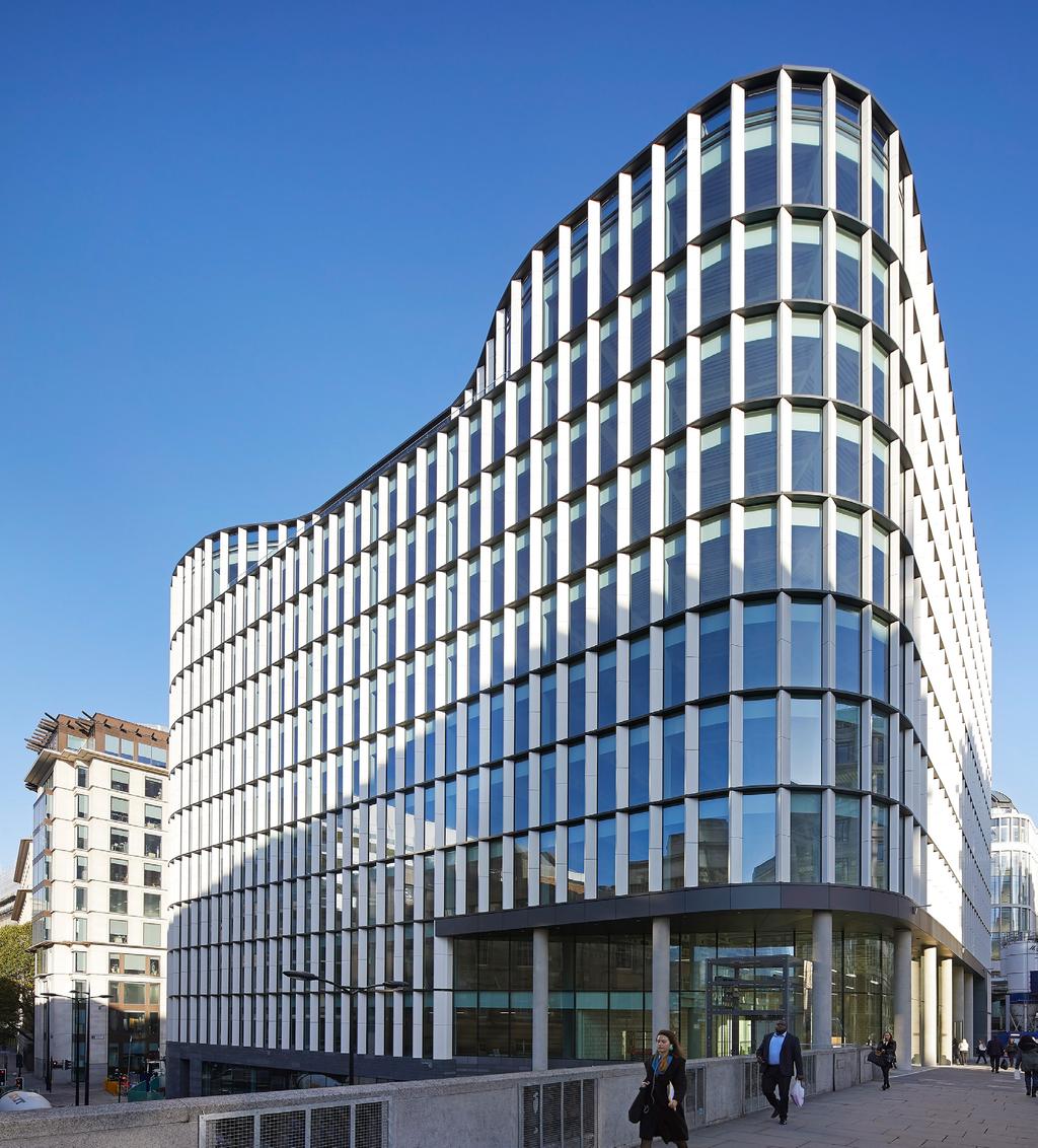 A STUNNING OFFICE WITH SPACE AVAILABLE FROM 10,500 SQ FT Highest central London office specification, including double height feature reception Island site optimises the natural light 1 workspace per