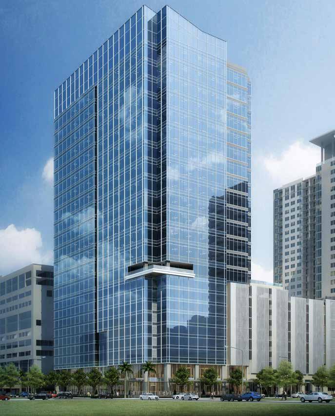 2017 MARCH Contract Execution w/ Broward College 2017 DECEMBER Site Plan Approval 25,000 SF floor plates 14 slab-to-slab floors 12 clear view glass 2018 JANUARY Demo Start CONTEMPORARY OFFICE 10