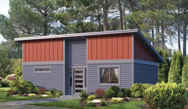 small DIGGS cottage SERIES LITEN MODERN 640 13-3 x 8-9 11-3 x 10-2 Modern LIVING AREA 640 sq ft 2 1 Part of our budget-friendly, The Liten is