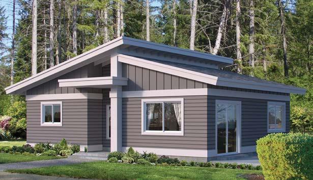 small DIGGS cottage SERIES KARNA MODERN 840 Modern LIVING AREA 840 sq ft 2 2 This version of the Karna offers a Modern contemporary styling that you won t see just anywhere.