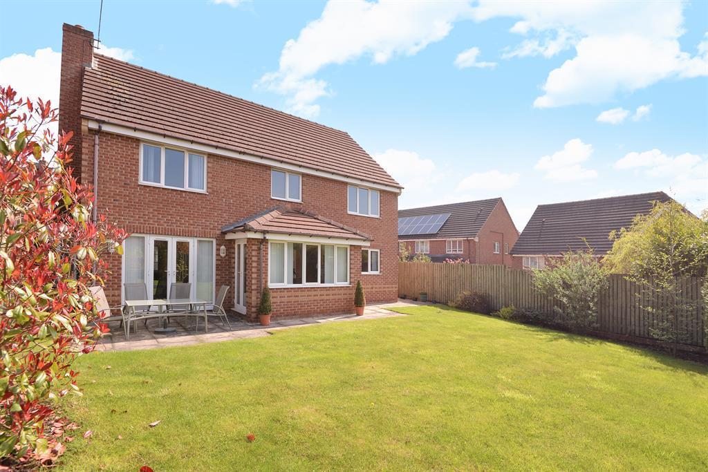 LANDING 4.98m (16' 4") (MAX) - 4.42m (14' 6") (MAX) A grand and open space with access to all the bedrooms, radiator, store cupboard, loft access and airing cupboard housing the hot water tank.