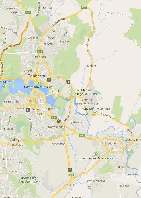 ACT/NSW Industrial Markets include the locations of Fyshwick,