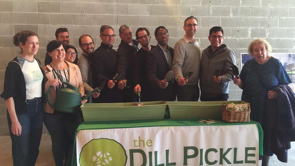 Dill Pickle Co-Op Groundbreaking Logan Square, April 17, 2017 "Multinational