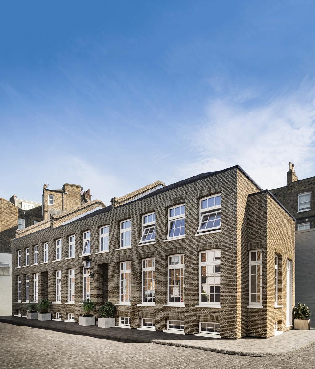 OLDBURY PL ACE Tucked away on a quiet and hidden cobbled mews just off Marylebone High Street, you ll find impeccably crafted mews houses arranged over 5 floors.