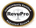 RevuPro incorporates our state of the art software template of criteria, which addresses all issues of current appraisal standards. Q.