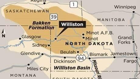 WILLISTON COMMUNITY PROFILE Between 2010 and 2014, Williston, ND was labeled the fastest growing small city in America, tripling in size from 4,781 acres to 14,167 acres.