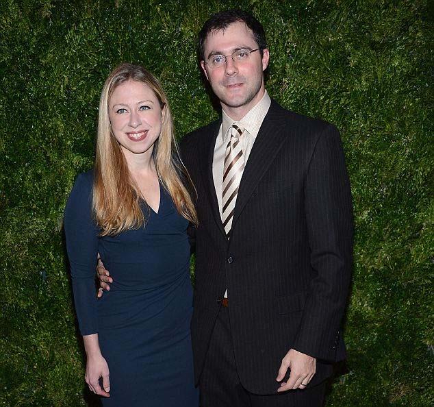 2 of 9 4/14/2015 1:24 PM Couple: Chelsea Clinton and her husband Marc Mezvinsky, seen here last November, have bought a luxury $10.