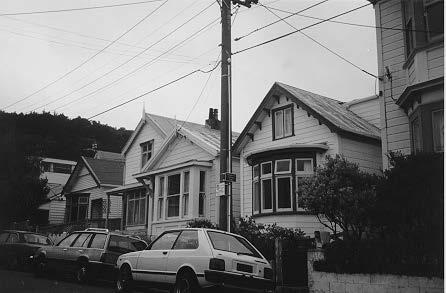 Building Height The predominant pattern along the northern side of the street is of two storey dwellings, while the southern street frontage is