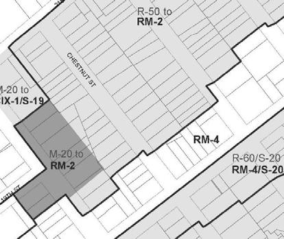 The interim Zoning Maps show Light shade= Change in density Know Your Zone Dark shade= Change in use Old