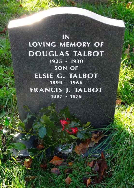 ELSIE G. TALBOT 1899-1966 AGED67 FRANCIS J.