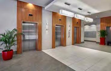 Elevator banks